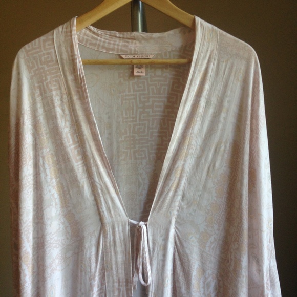 Victoria’s Secret One Size Kimono Robe Beach Cover-Up - Picture 4 of 6